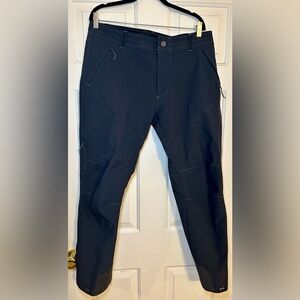 Kuhl Renegade Pants Mens‎ Climbing Hiking Performance Dark Gray Koal 36X30 NWOT.